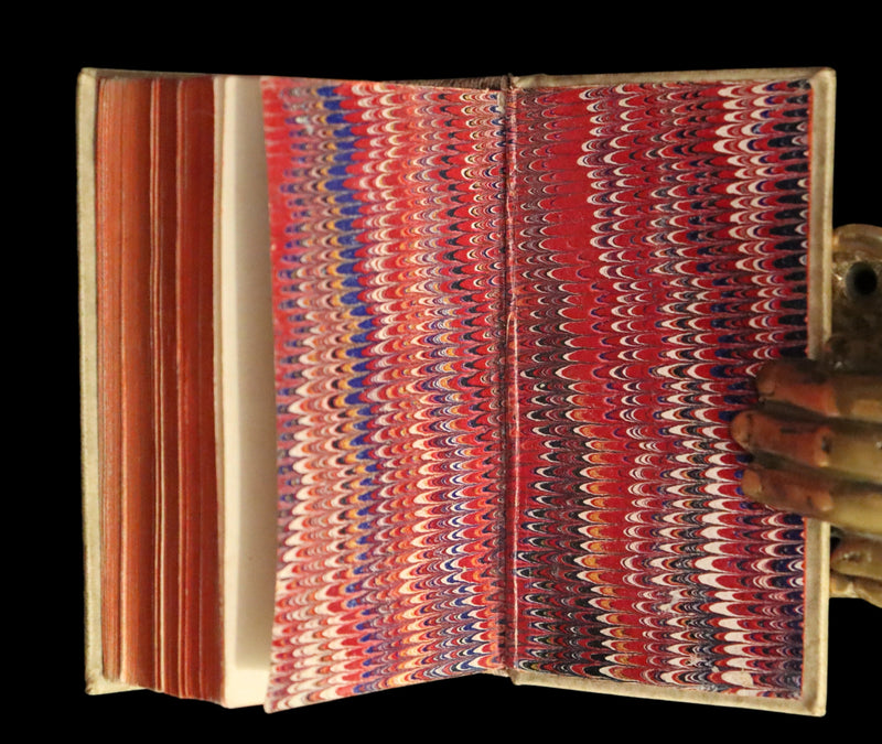 1883 Rare Italian Vellum Book - La Divina Commedia di DANTE ALIGHIERI - Divine Comedy.