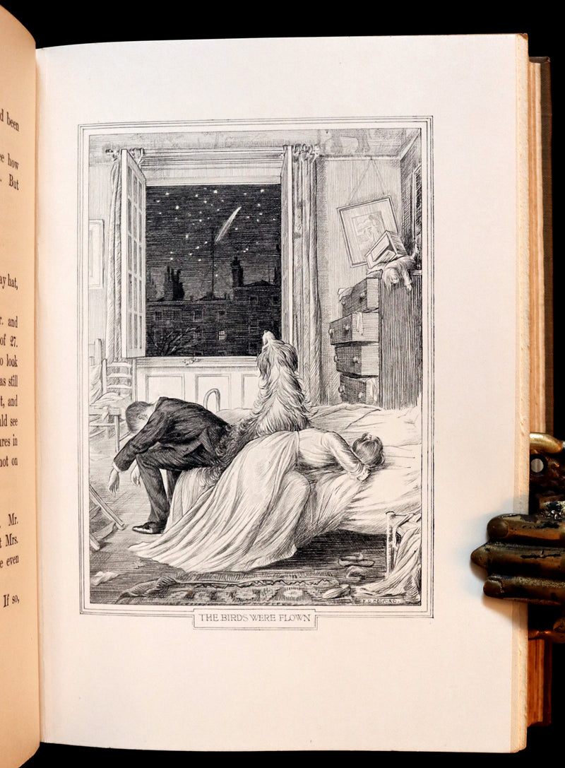 1911 Rare PETER PAN First Edition - PETER and WENDY by James Matthew Barrie illustrated by F.D. Bedford.