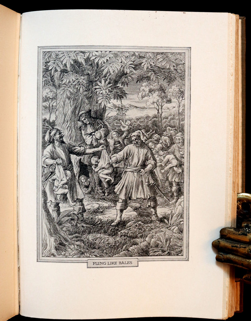 1911 Rare PETER PAN First Edition - PETER and WENDY by James Matthew Barrie illustrated by F.D. Bedford.