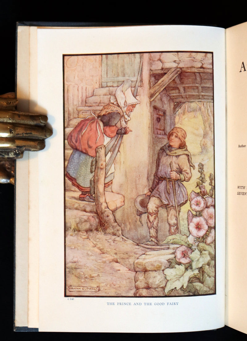 1911 Rare Edition - AT THE BACK OF THE NORTH WIND Illustrated by Frank C. Pape.