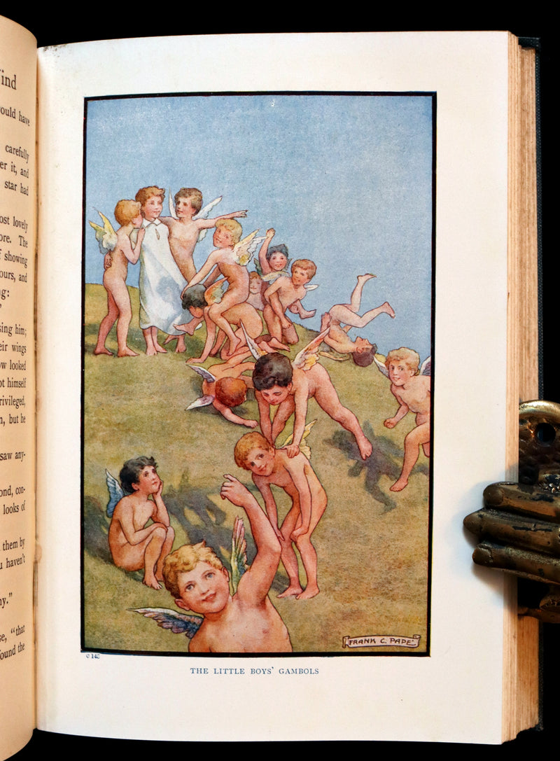 1911 Rare Edition - AT THE BACK OF THE NORTH WIND Illustrated by Frank C. Pape.