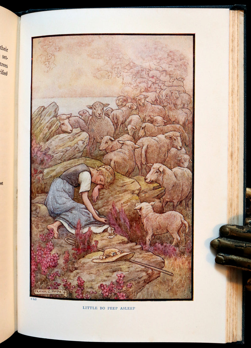 1911 Rare Edition - AT THE BACK OF THE NORTH WIND Illustrated by Frank C. Pape.