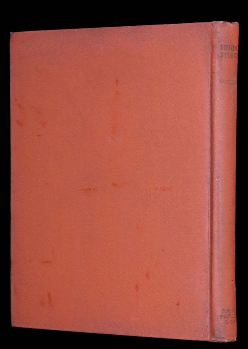 1925 Rare First Edition ~ Hindu Stories Fairy Tales by Teresa Peirce Williston.