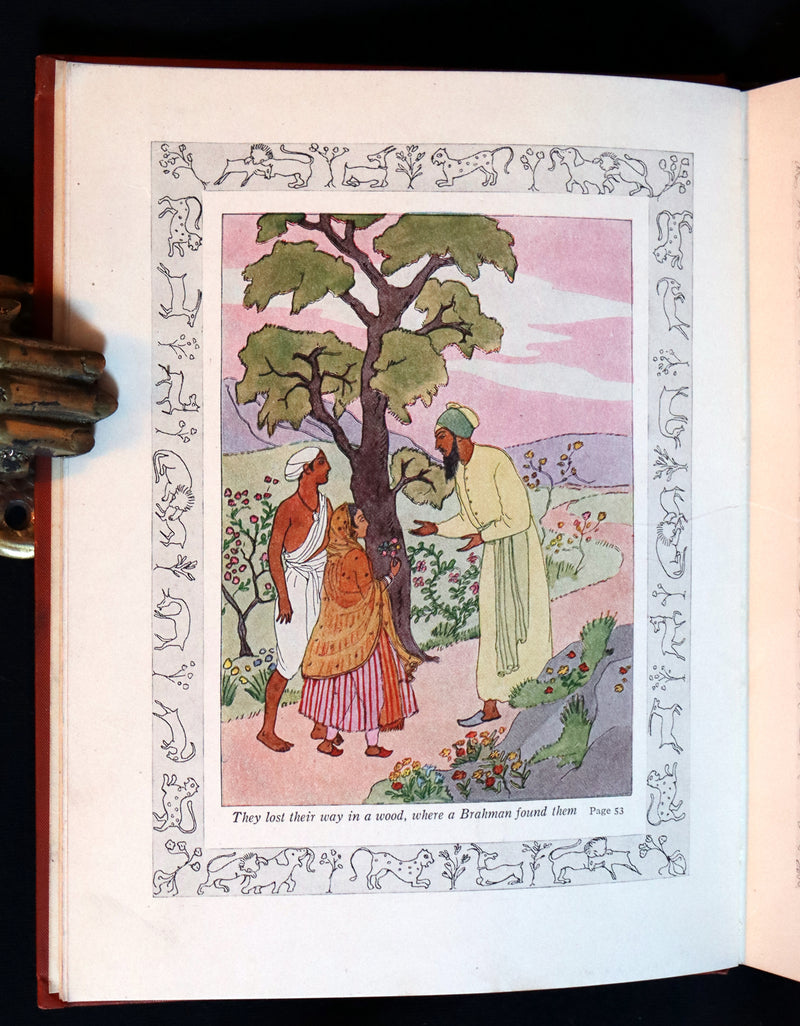 1925 Rare First Edition ~ Hindu Stories Fairy Tales by Teresa Peirce Williston.