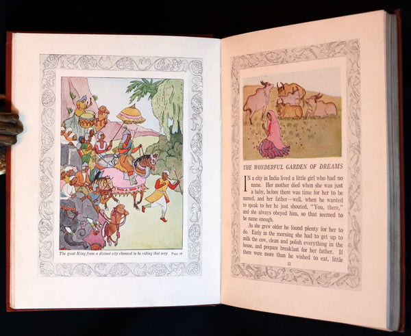 1925 Rare First Edition ~ Hindu Stories Fairy Tales by Teresa Peirce Williston.