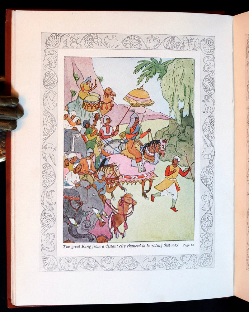 1925 Rare First Edition ~ Hindu Stories Fairy Tales by Teresa Peirce Williston.