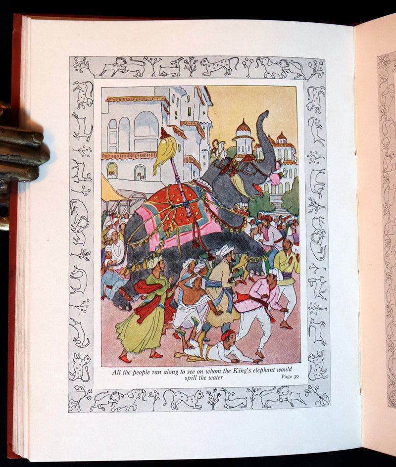 1925 Rare First Edition ~ Hindu Stories Fairy Tales by Teresa Peirce Williston.