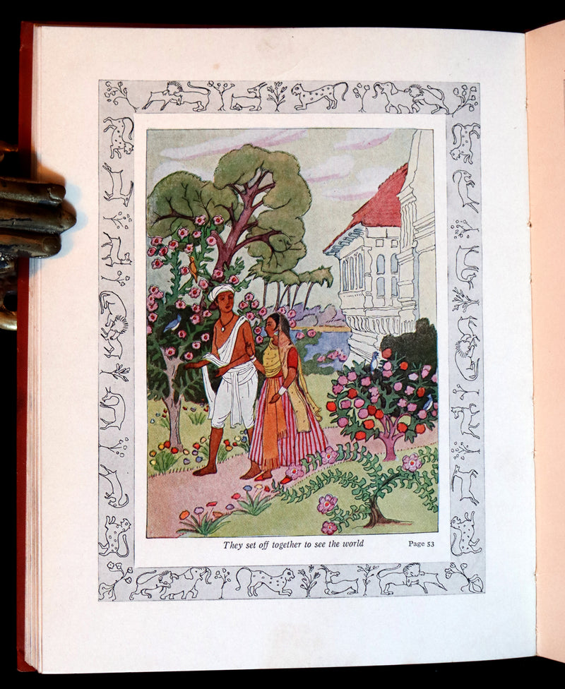 1925 Rare First Edition ~ Hindu Stories Fairy Tales by Teresa Peirce Williston.