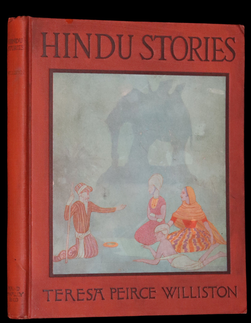 1925 Rare First Edition ~ Hindu Stories Fairy Tales by Teresa Peirce Williston.