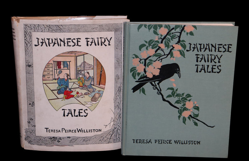 1904 Rare 1st Edition with Dust Jacket ~ Japanese Fairy Tales by Teresa Peirce Williston.