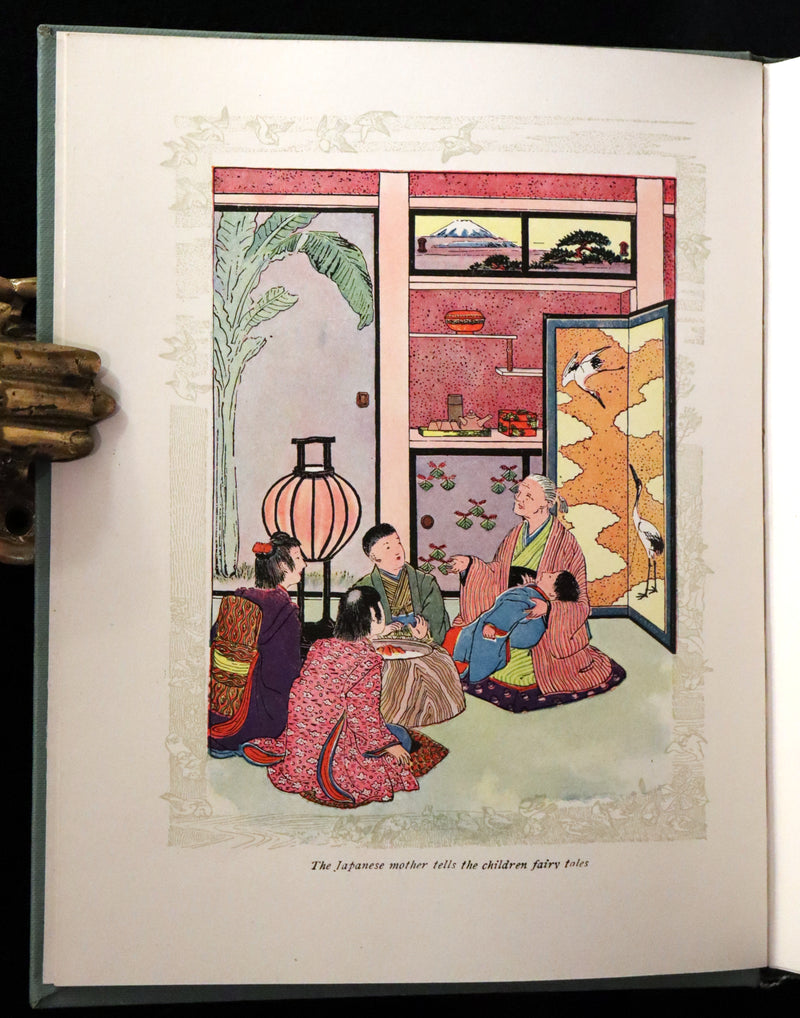 1904 Rare 1st Edition with Dust Jacket ~ Japanese Fairy Tales by Teresa Peirce Williston.