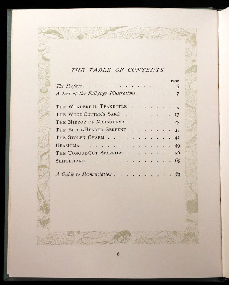 1904 Rare 1st Edition with Dust Jacket ~ Japanese Fairy Tales by Teresa Peirce Williston.