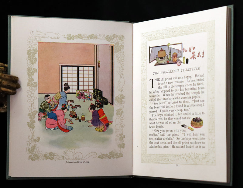 1904 Rare 1st Edition with Dust Jacket ~ Japanese Fairy Tales by Teresa Peirce Williston.