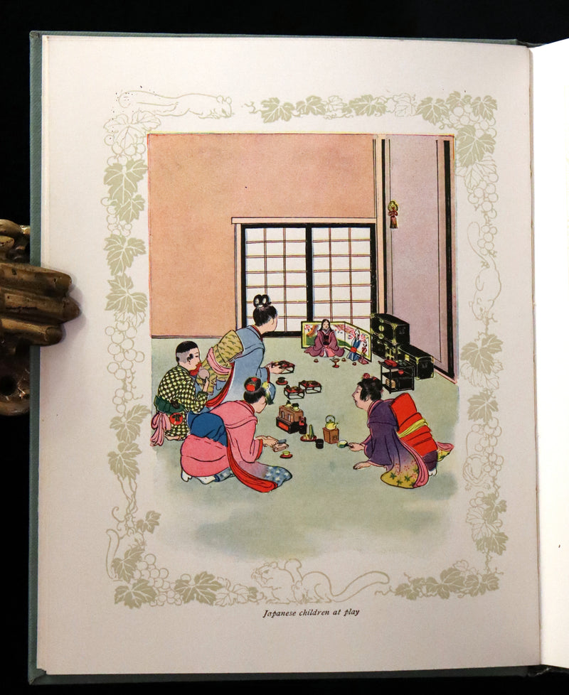 1904 Rare 1st Edition with Dust Jacket ~ Japanese Fairy Tales by Teresa Peirce Williston.
