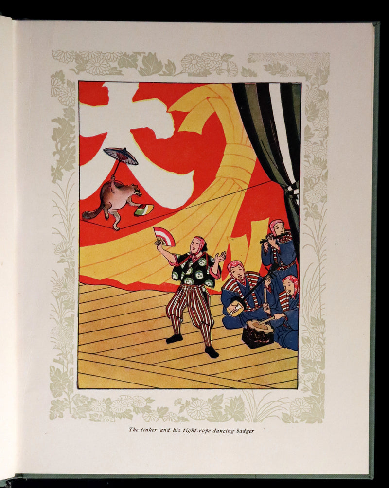 1904 Rare 1st Edition with Dust Jacket ~ Japanese Fairy Tales by Teresa Peirce Williston.