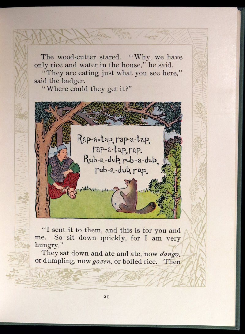 1904 Rare 1st Edition with Dust Jacket ~ Japanese Fairy Tales by Teresa Peirce Williston.