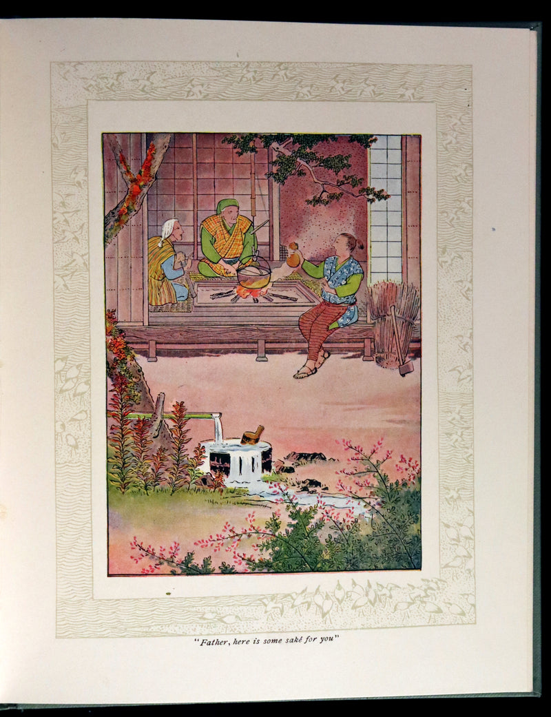 1904 Rare 1st Edition with Dust Jacket ~ Japanese Fairy Tales by Teresa Peirce Williston.