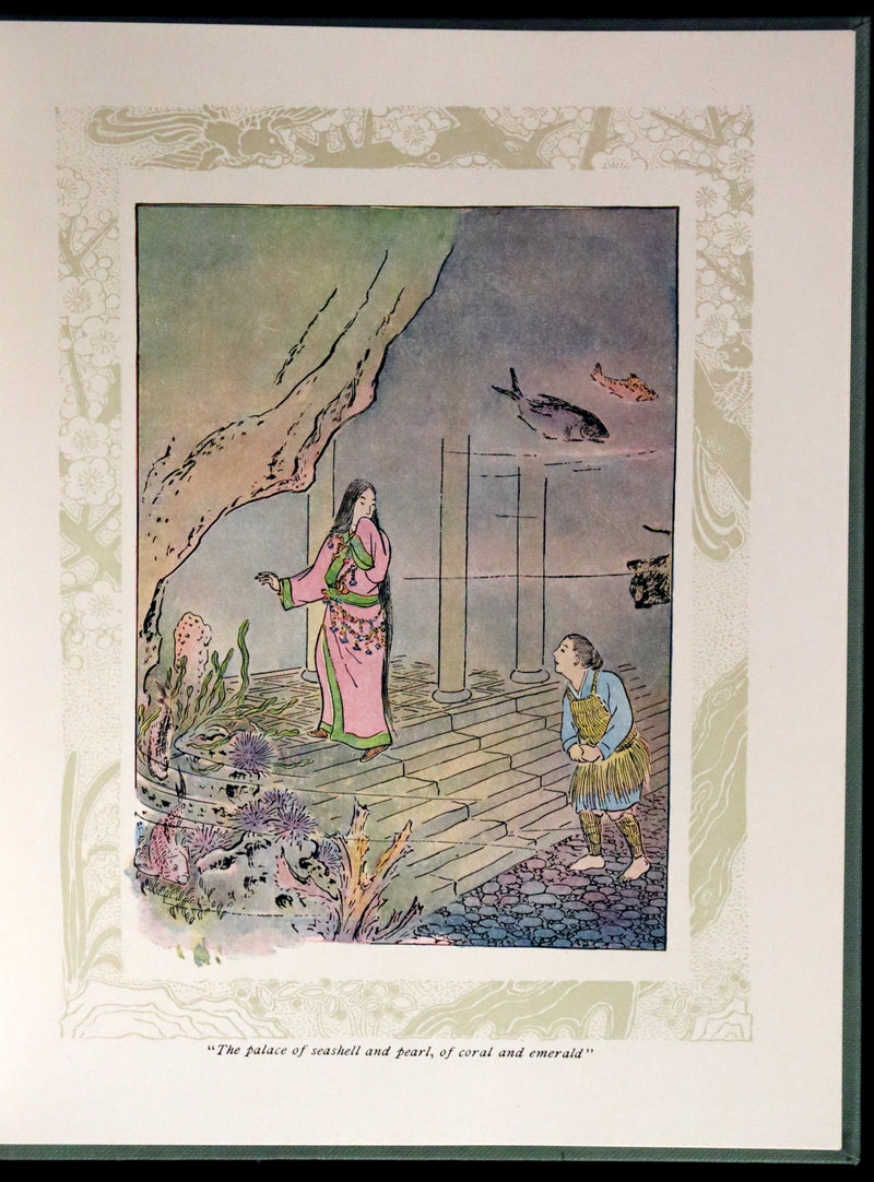 1904 Rare 1st Edition with Dust Jacket ~ Japanese Fairy Tales by Teresa Peirce Williston.