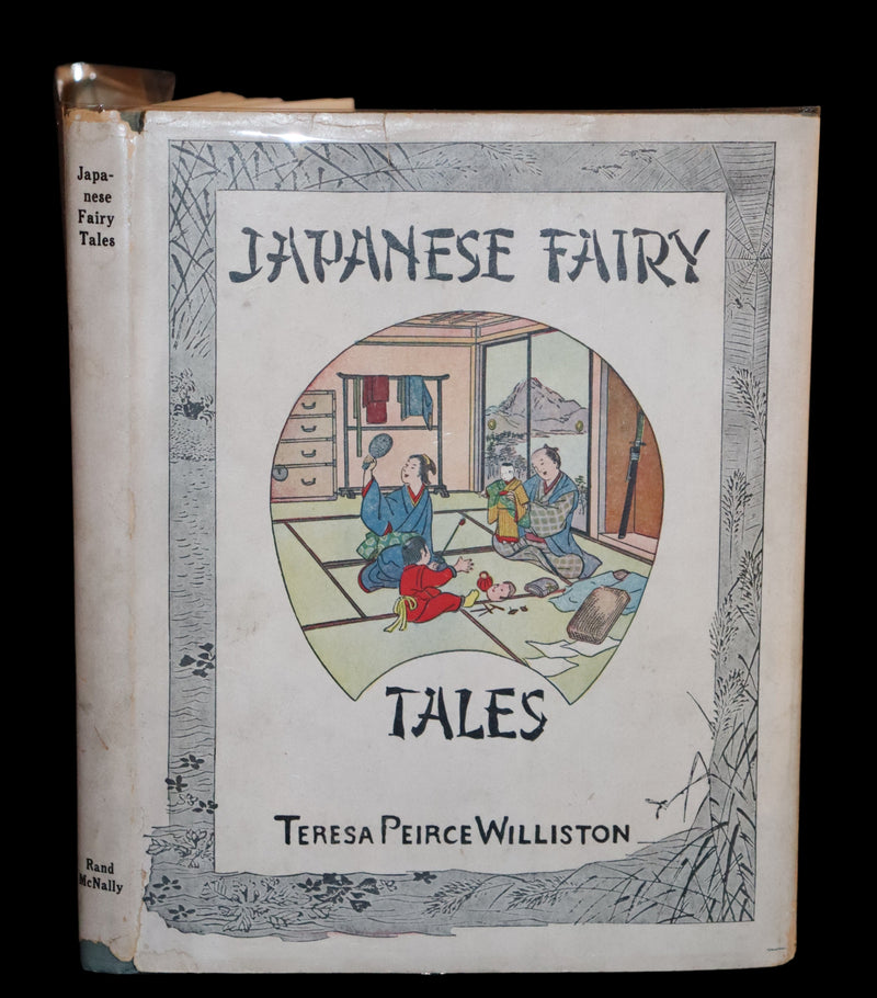 1904 Rare 1st Edition with Dust Jacket ~ Japanese Fairy Tales by Teresa Peirce Williston.
