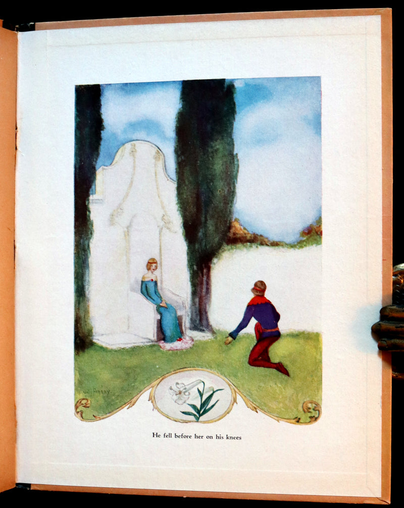 1926 Scarce Book - The Legend of the Tulip & Other Fairy Flowers wonderfully Illustrated by Willy Pogany.