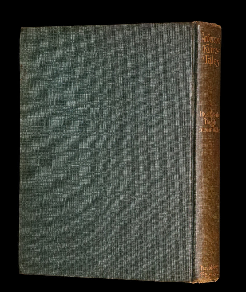 1914 Scarce First Edition - FAIRY TALES from Hans Christian Andersen illustrated by Dugald Stewart Walker.