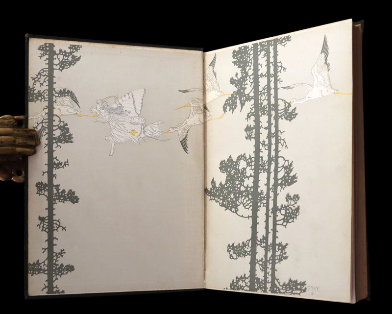 1914 Scarce First Edition - FAIRY TALES from Hans Christian Andersen illustrated by Dugald Stewart Walker.