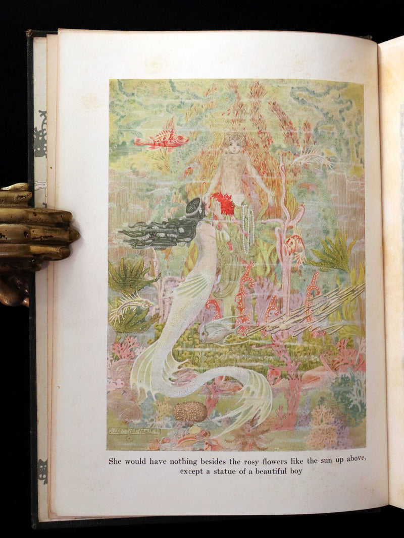 1914 Scarce First Edition - FAIRY TALES from Hans Christian Andersen illustrated by Dugald Stewart Walker.