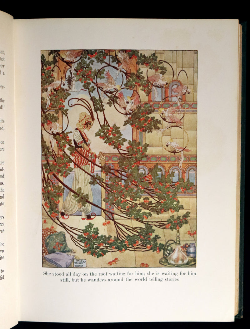 1914 Scarce First Edition - FAIRY TALES from Hans Christian Andersen illustrated by Dugald Stewart Walker.