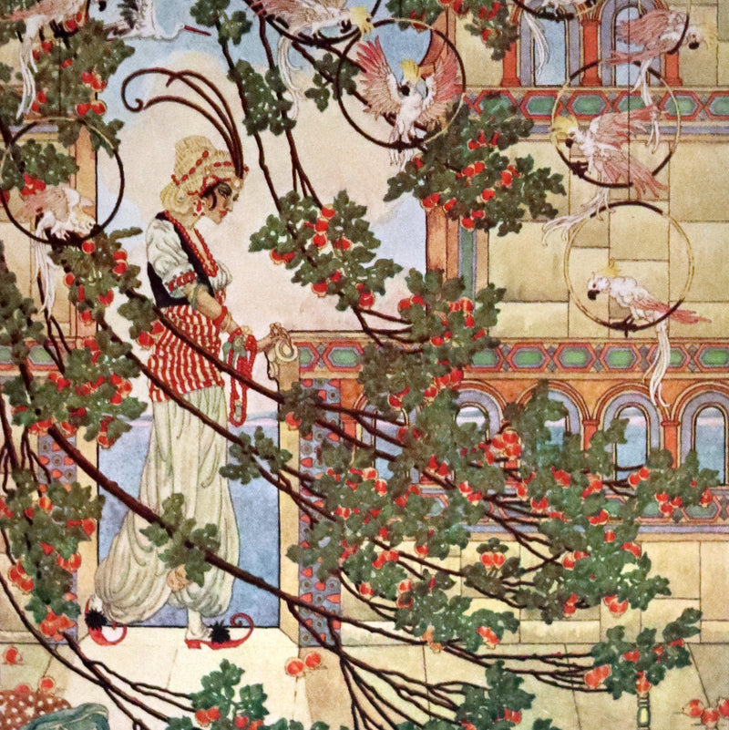 1914 Scarce First Edition - FAIRY TALES from Hans Christian Andersen illustrated by Dugald Stewart Walker.