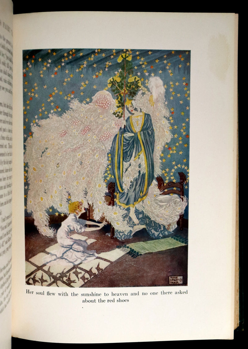 1914 Scarce First Edition - FAIRY TALES from Hans Christian Andersen illustrated by Dugald Stewart Walker.