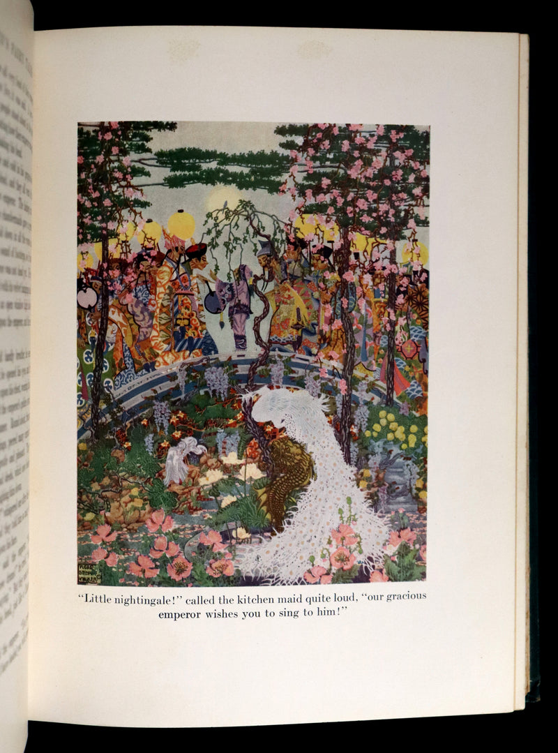1914 Scarce First Edition - FAIRY TALES from Hans Christian Andersen illustrated by Dugald Stewart Walker.