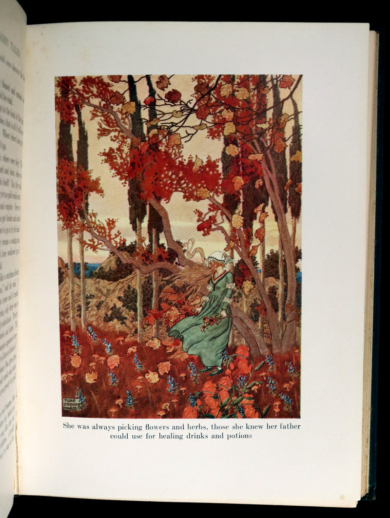 1914 Scarce First Edition - FAIRY TALES from Hans Christian Andersen illustrated by Dugald Stewart Walker.
