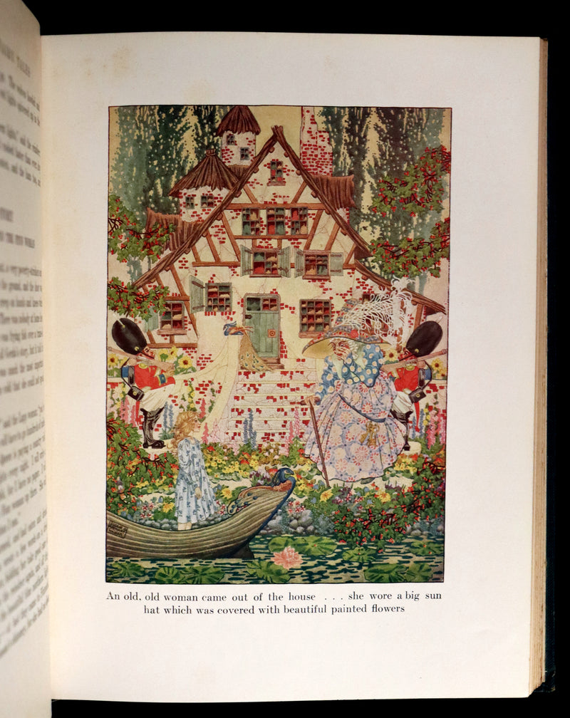 1914 Scarce First Edition - FAIRY TALES from Hans Christian Andersen illustrated by Dugald Stewart Walker.