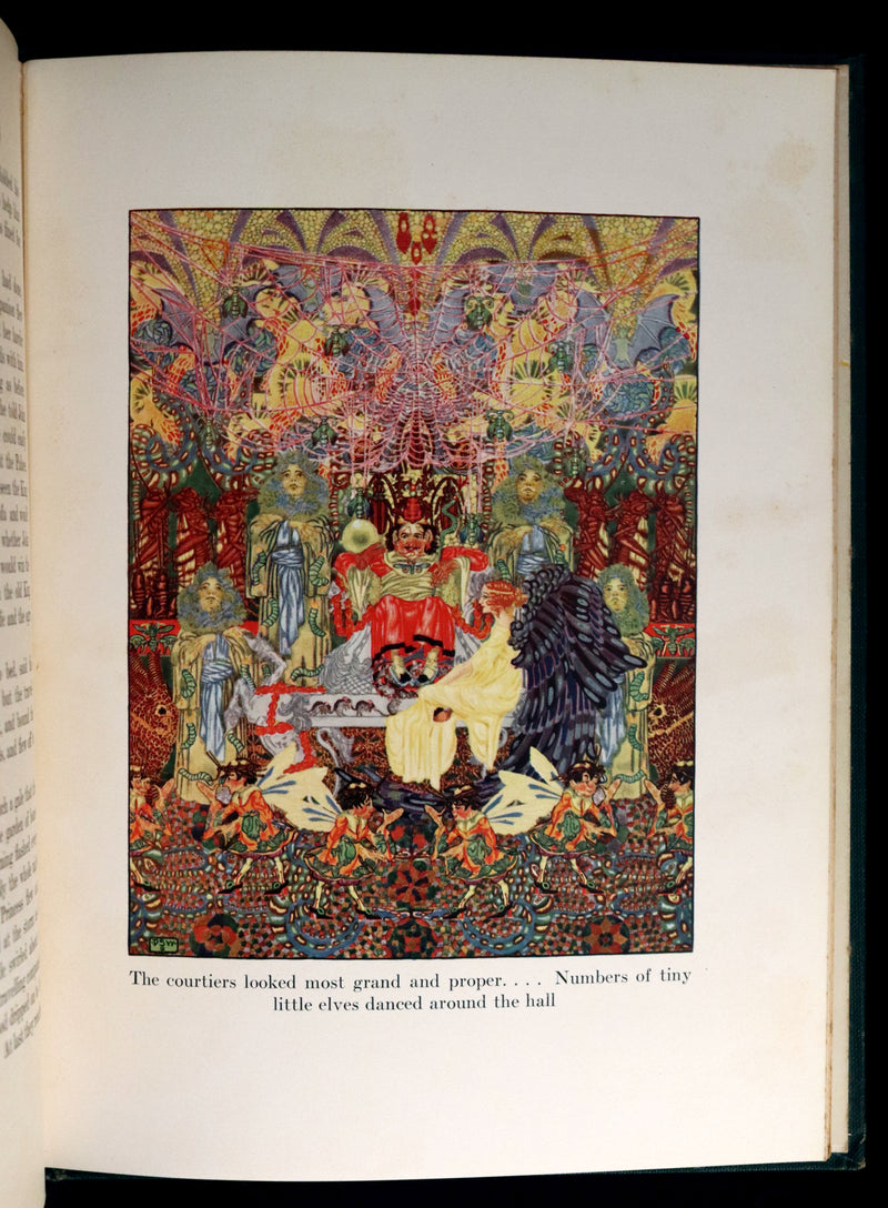 1914 Scarce First Edition - FAIRY TALES from Hans Christian Andersen illustrated by Dugald Stewart Walker.