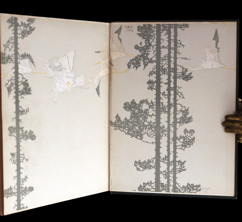 1914 Scarce First Edition - FAIRY TALES from Hans Christian Andersen illustrated by Dugald Stewart Walker.