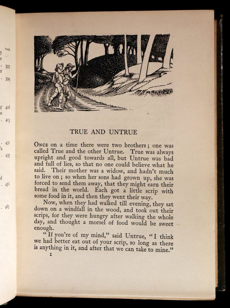 1910 Scarce First Edition - Norse Fairy Tales, Viking Tales by Sir George Webbe Dasent. Illustrated.