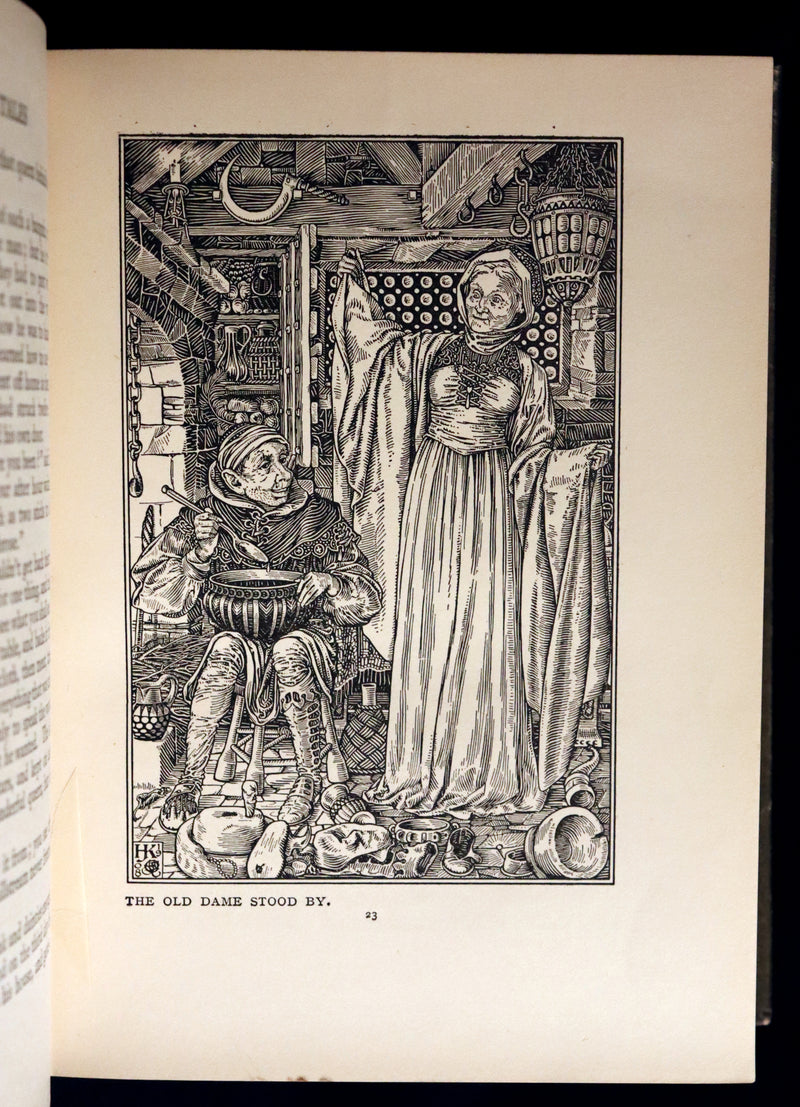 1910 Scarce First Edition - Norse Fairy Tales, Viking Tales by Sir George Webbe Dasent. Illustrated.