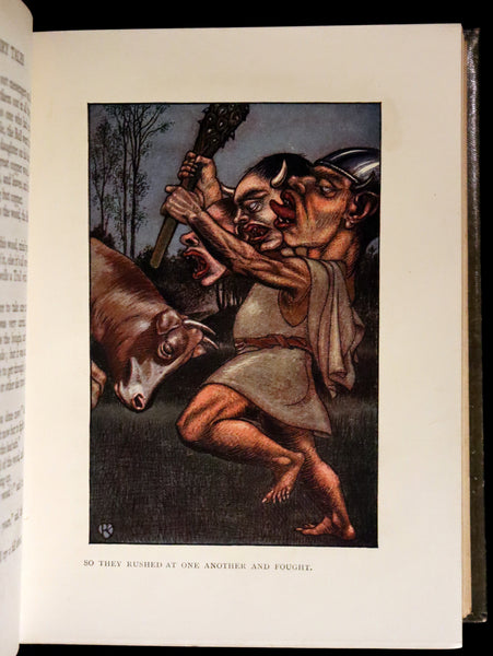 1910 Scarce First Edition - Norse Fairy Tales, Viking Tales by Sir George Webbe Dasent. Illustrated.