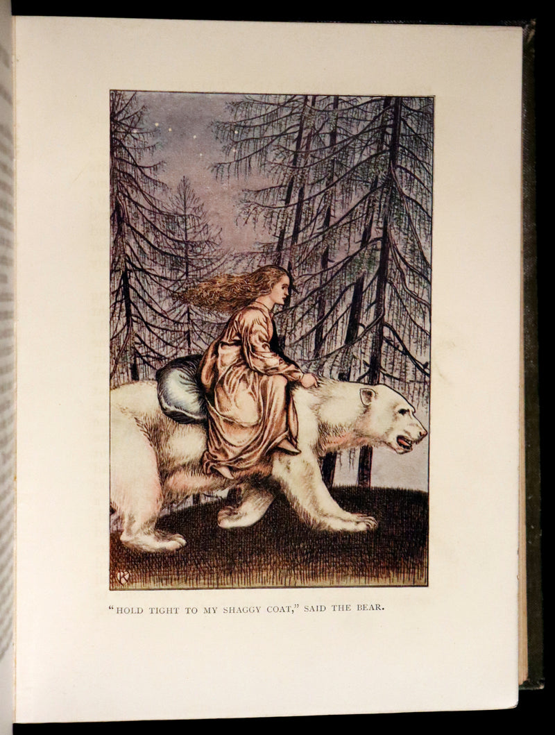 1910 Scarce First Edition - Norse Fairy Tales, Viking Tales by Sir George Webbe Dasent. Illustrated.