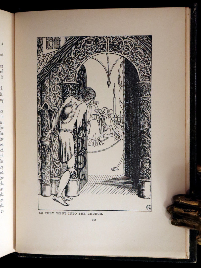 1910 Scarce First Edition - Norse Fairy Tales, Viking Tales by Sir George Webbe Dasent. Illustrated.