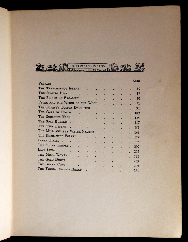 1925 First Edition - Old Swedish Fairy Tales by Anna Wahlenberg Illustrated by Jeannette Berkowitz.