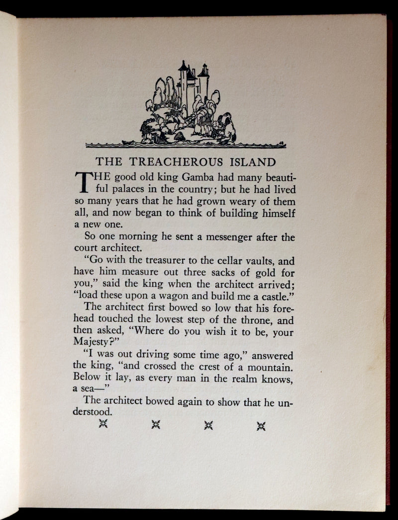 1925 First Edition - Old Swedish Fairy Tales by Anna Wahlenberg Illustrated by Jeannette Berkowitz.