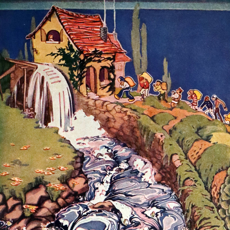 1925 First Edition - Old Swedish Fairy Tales by Anna Wahlenberg Illustrated by Jeannette Berkowitz.