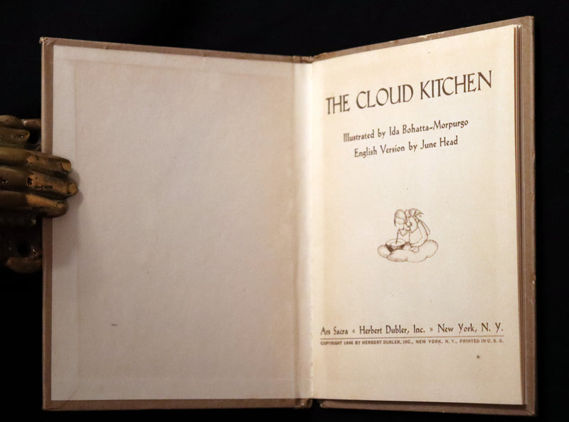 1946 Rare First English Edition - The Cloud Kitchen illustrated by Ida Bohatta Morpurgo.
