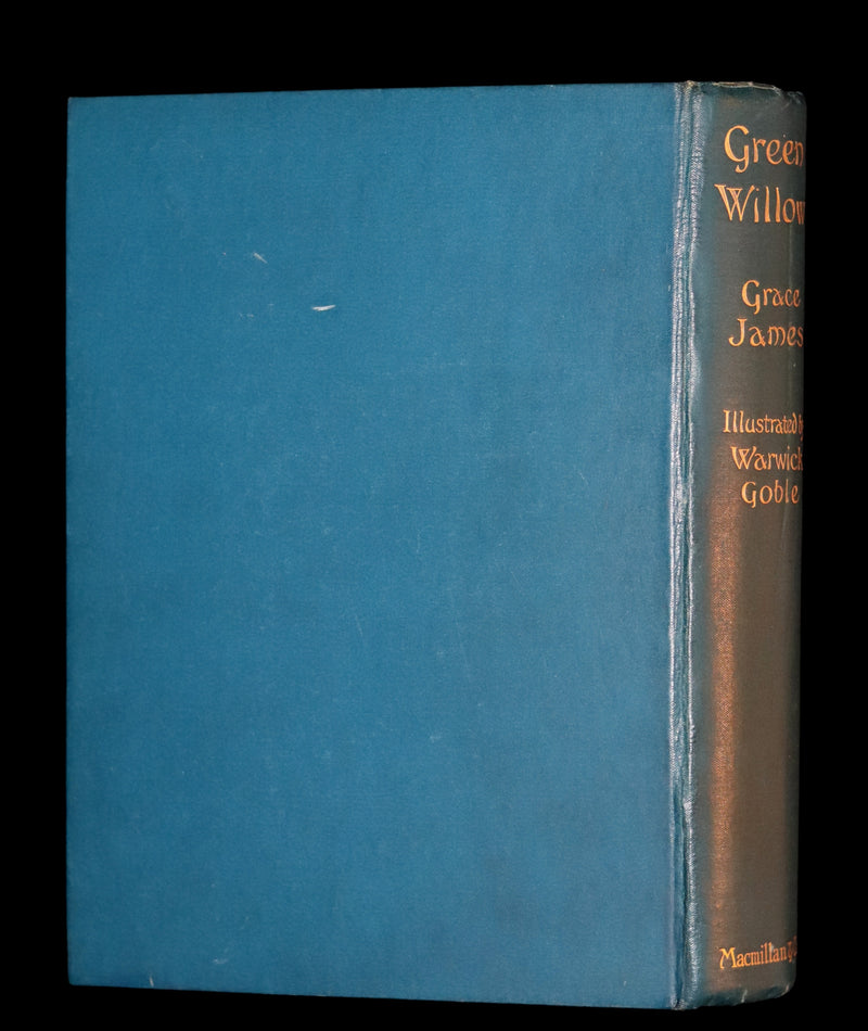 1910 Rare First Edition - Green Willow and Other Japanese Fairy Tales Illustrated by Warwick Goble.