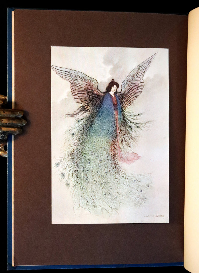 1910 Rare First Edition - Green Willow and Other Japanese Fairy Tales Illustrated by Warwick Goble.