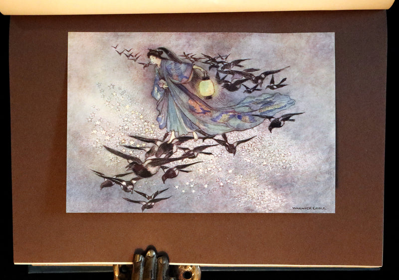 1910 Rare First Edition - Green Willow and Other Japanese Fairy Tales Illustrated by Warwick Goble.