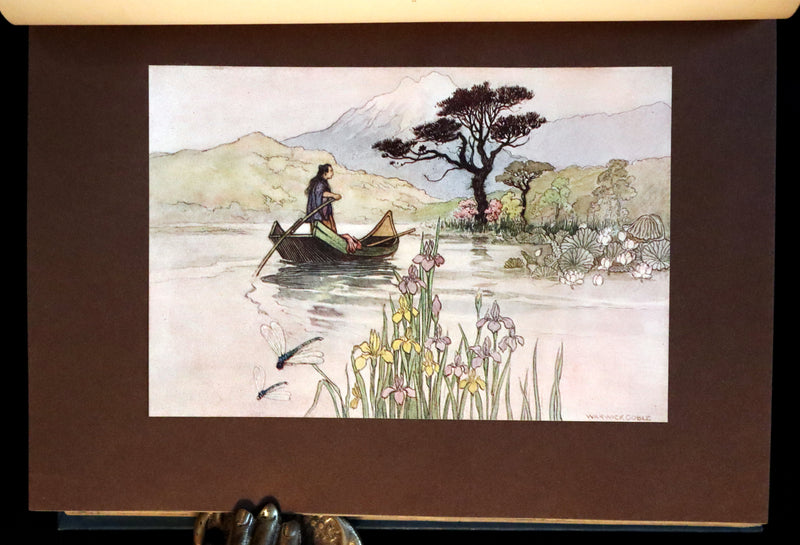 1910 Rare First Edition - Green Willow and Other Japanese Fairy Tales Illustrated by Warwick Goble.