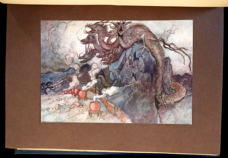 1910 Rare First Edition - Green Willow and Other Japanese Fairy Tales Illustrated by Warwick Goble.