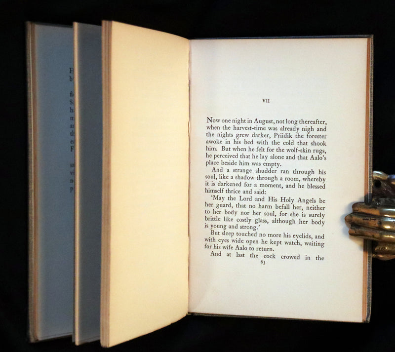 1930 Scarce First Edition on Werewolves - (Sudenmorsian ) THE WOLF'S BRIDE: A TALE FROM ESTONIA by Aino Kallas.